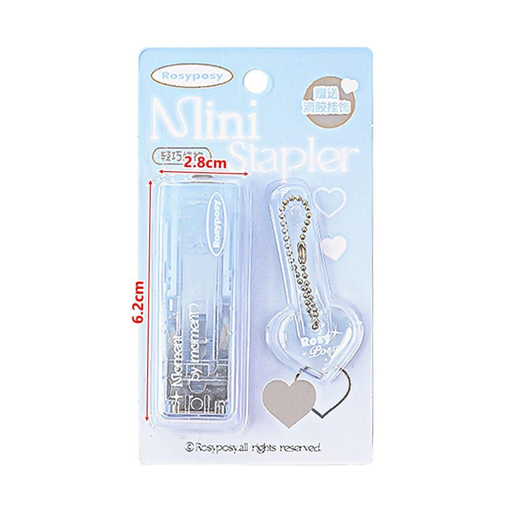 Durable 40 Sheet Capacity Stapler High Appearance Level Gradient Color Paper Binding Tools 10# Mini Office Supplies