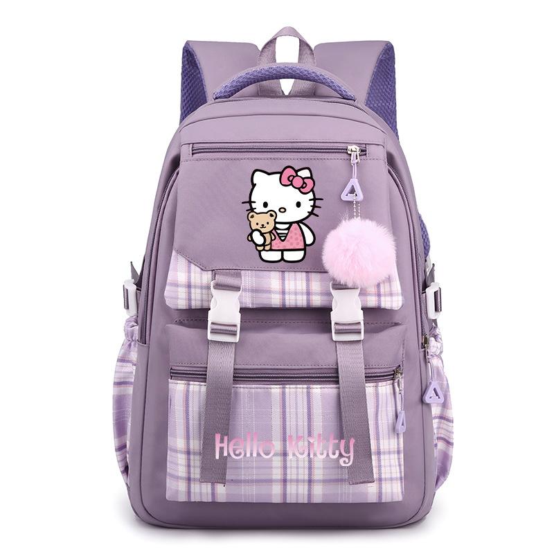 School Bag Female Primary School Students Waterproof Large Capacity High Value Backpack Junior High School Students Hallo Backpack