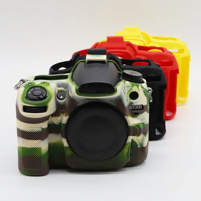 Nikon D7000 D7100 D7200 D7500 için Kamera Yumuşak Silikon Koruyucu Kılıf Çantası