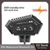 Motorcycle Helmet Bluetooth Intercom BT12B with Noise Reduction and IP65 Waterproof