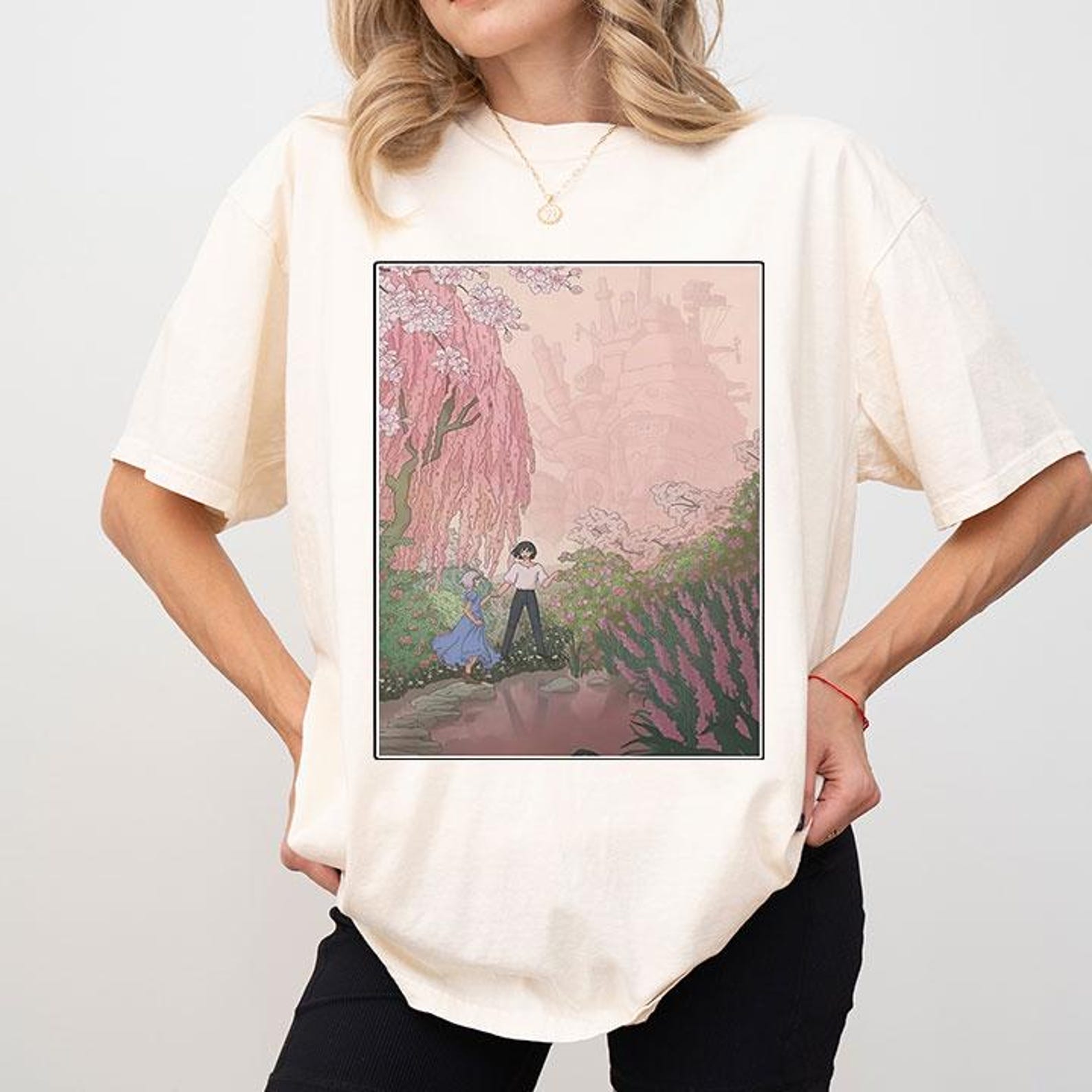 Howl s Moving Castle T-Shirt 4XL
