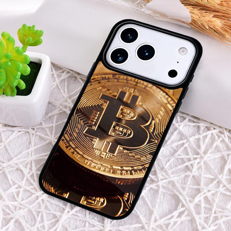 Bitcoin Phone Case for iPhone 17 Air 16 15 11 12 14 13 Pro Max Shockproof Cover