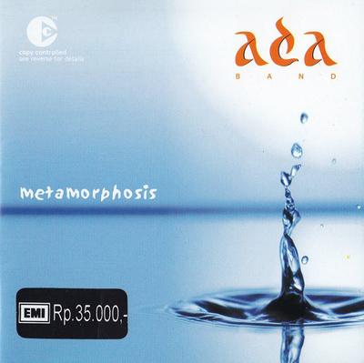 CD ADA BAND - Metamorfose 7243580300925 EMI 2003 Indonesië Rock Gebruikt