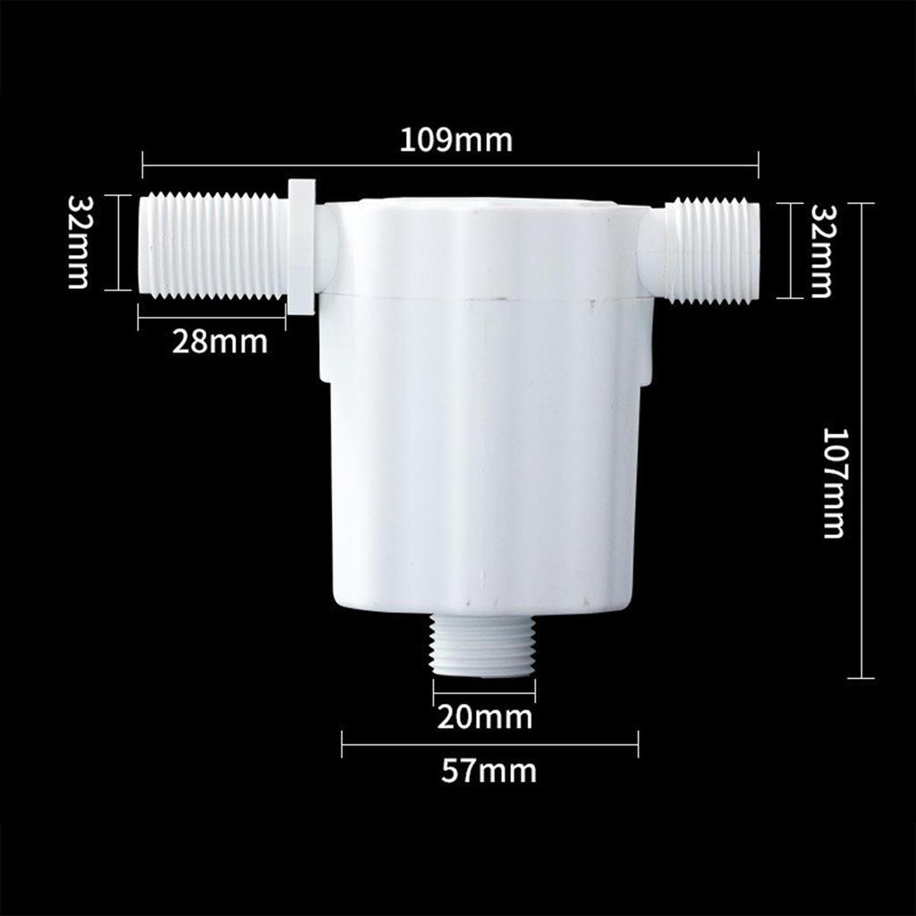 Automatic Water Float Durable Male Thread Liquid Levels Control for Swimming Pools
