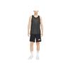Nike Solid Color Casual Logo Print Tank Top Men Tops Black DQ5732-010