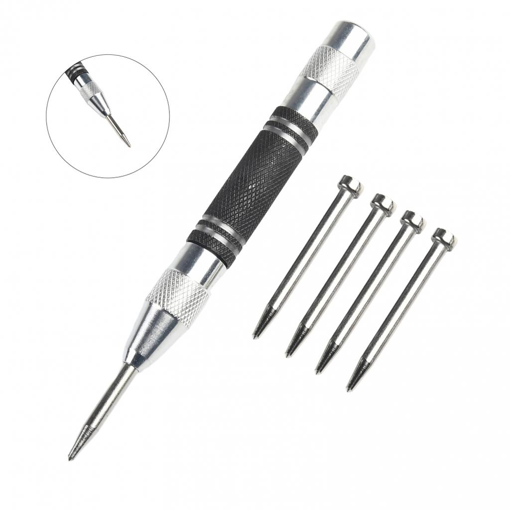 Adjustable Centre Punch Alloy Steel Automatic 5pcs/set