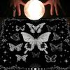 Divinations Tablecloth Butterfly Astrologys Tarots Cards Tablecloth Altars Cloth Divinations Board Game Accessory