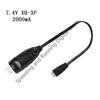 7.4v Charger 2000mA /1000mA/500mA XH-3P 2S Lipo Li-ion Batteries Electric RC Toys Car Drone 7.4V Universal USB Charging Cable