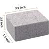 Bloc de pierre ponce - Lot de 4 - Écologique - Réutilisable - Nettoyage anti-graisse