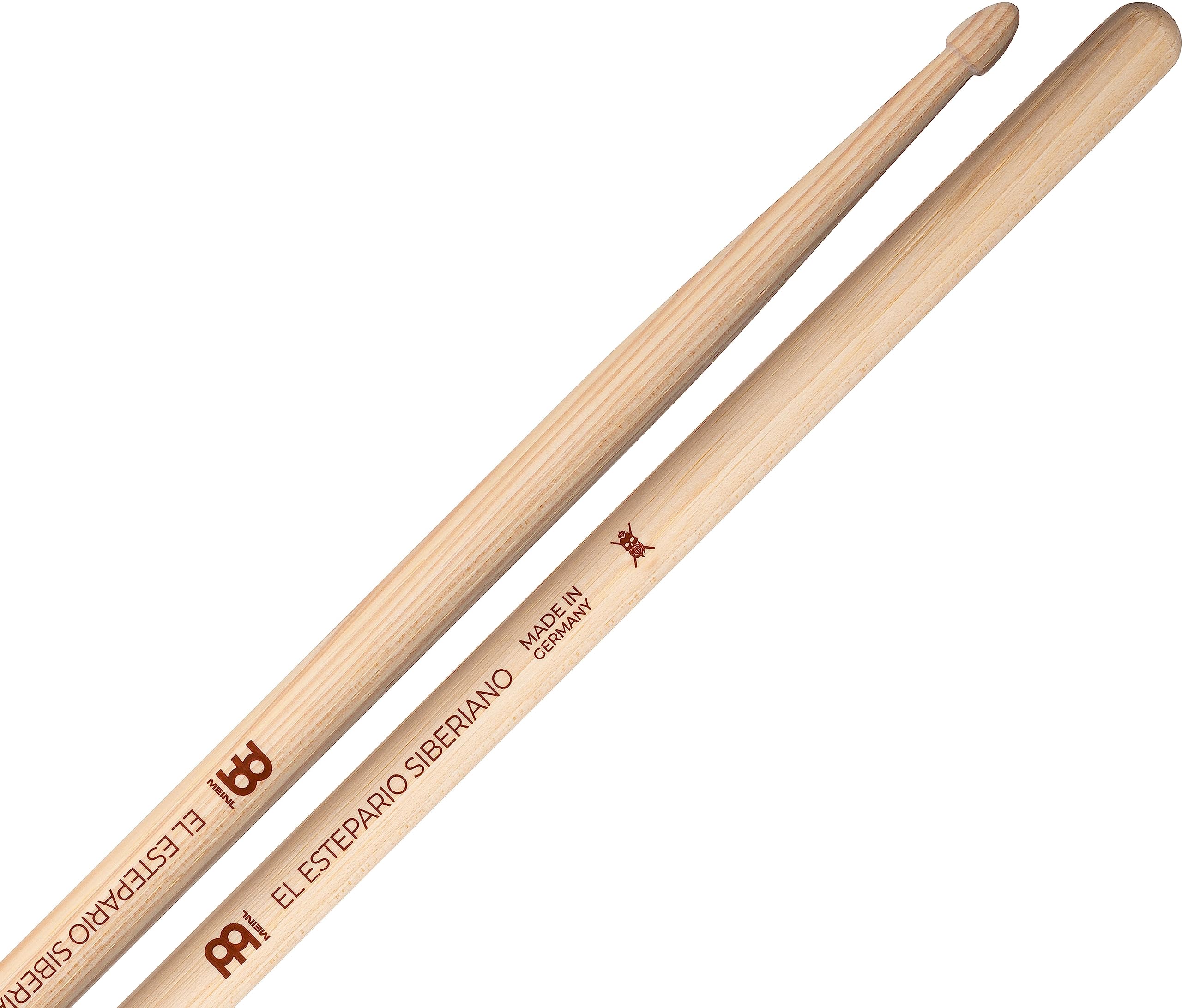 

MEINL Stick & Brush Meinl El Estepario Siberiano Hickory Drumsticks with Acorn Tip, SB605 (416 x 14.0mm)