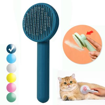 Kattenborstel Huisdierverzorgingsborstel voor katten Haren verwijderen Huisdier Kat Haarverwijderaar Huisdieren Ontharing Kam Puppy Kitten Verzorgingsaccessoires