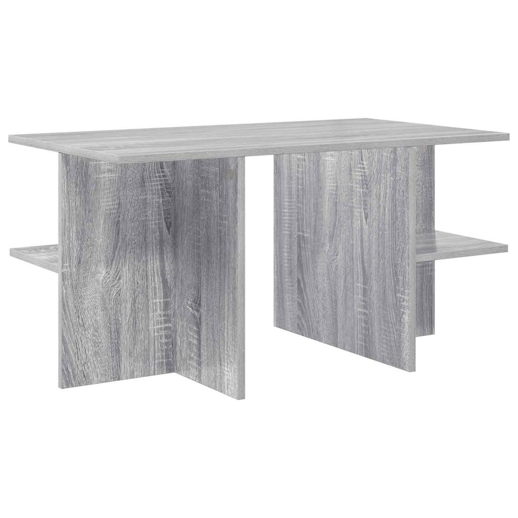 Coffee Table Grey Sonoma 87 x 50 x 45 cm Engineered Wood