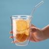 Shangqi 300ml Handleless Borosilicate Glass Cups