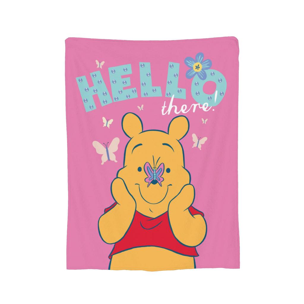 Bär Cartoon Winnie Puuh Decken Flanell Fantastisch Weiche Überwurfdecken für Bettwäsche Wohnzimmer Sommer,