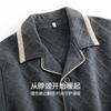 Pajamas Men'S Spring And Autumn Thickened Cotton Long Sleeve Autumn And Winter Air Cotton Padded Men'S Winter Interlayer Homewear