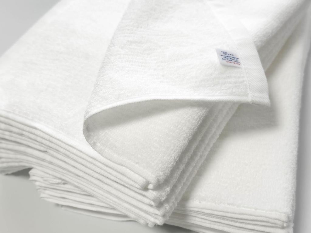 Imabary reTOWEL One-Wash Organic Remnant Yarn Eco Towels and Face Towels, Set of 10