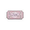 Brooch Cartoon Trendy Collection In Pink With Fun Letter Designs Perfect For Statement Accessories And Gifts