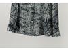 Women's Retro Print Mulberry Silk Long Sleeve Shirt - Spring New Arrival, Mid-Length & Loose Fit