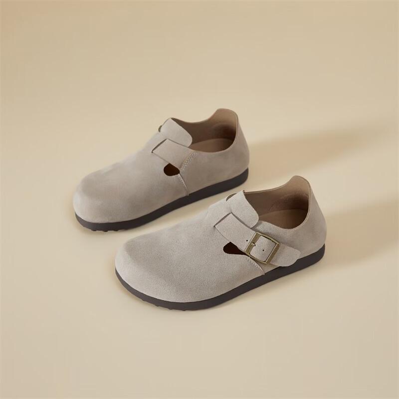 YEARCON 2026 Women s Thick-Sole Birkenstock Style Casual Shoes EUR 37