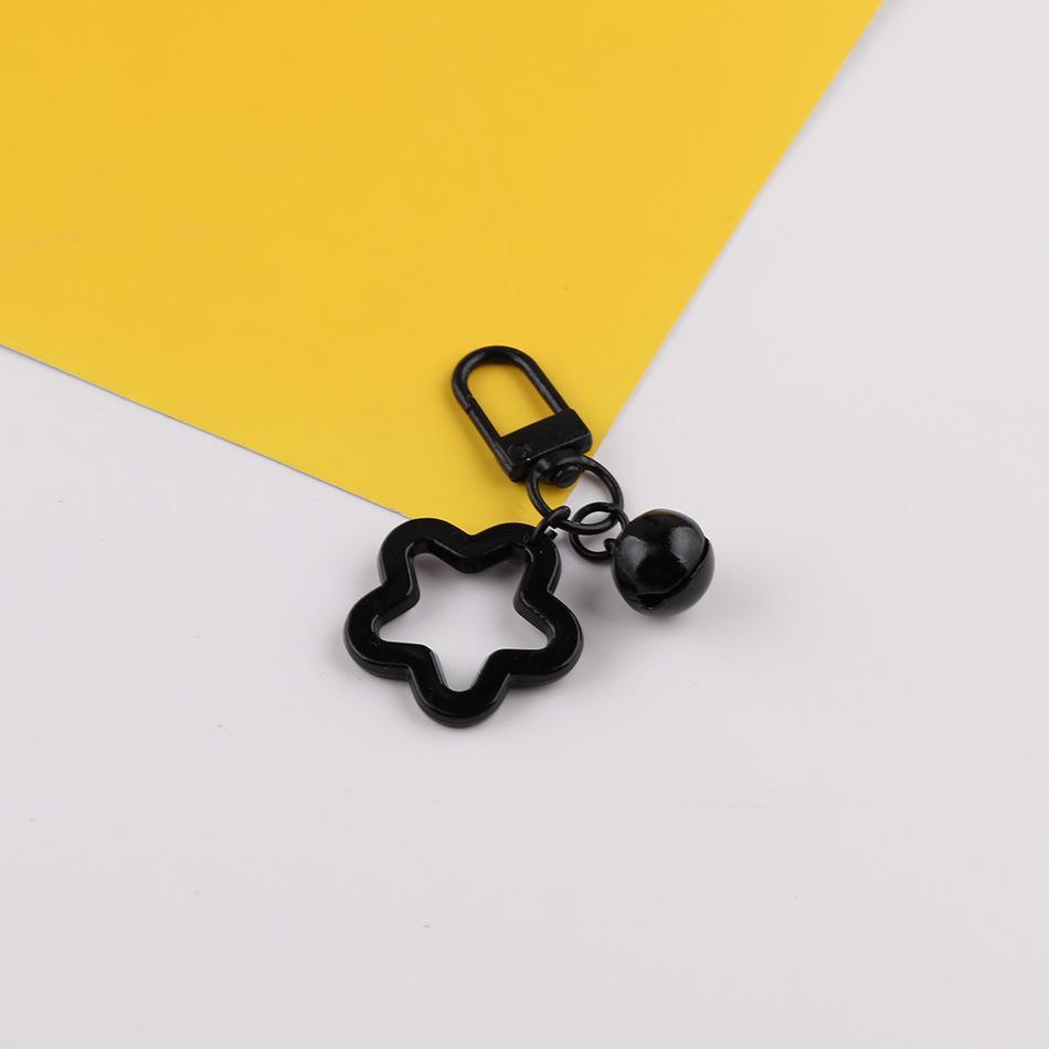 Korean Style Sweet Acrylic Star Keychain Pendant with DIY Perler Beads