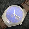 Citizen AUTOMATIC 8200 JAPAN MENS VINTAGE ARABIC BLUE COLOR DIAL WATCH A702765-1 R210-a702765