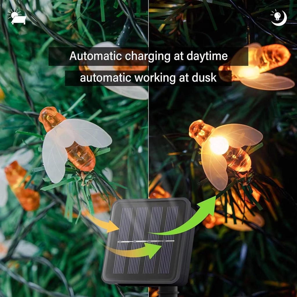 Little Bee LED Solar Outdoor Waterproof Decorative Landscape Lamp