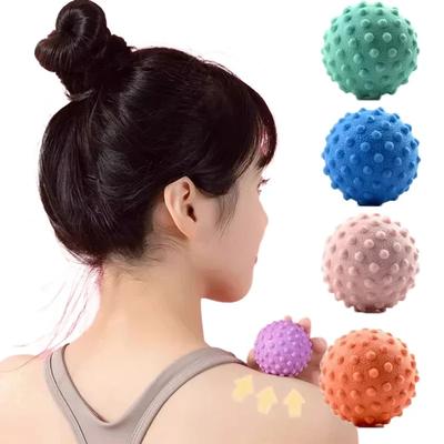 1PCS Fascia Ball Raised Point Massage Ball TPR Posture Master Yoga Ball Waist and Back Foot Massage Ball