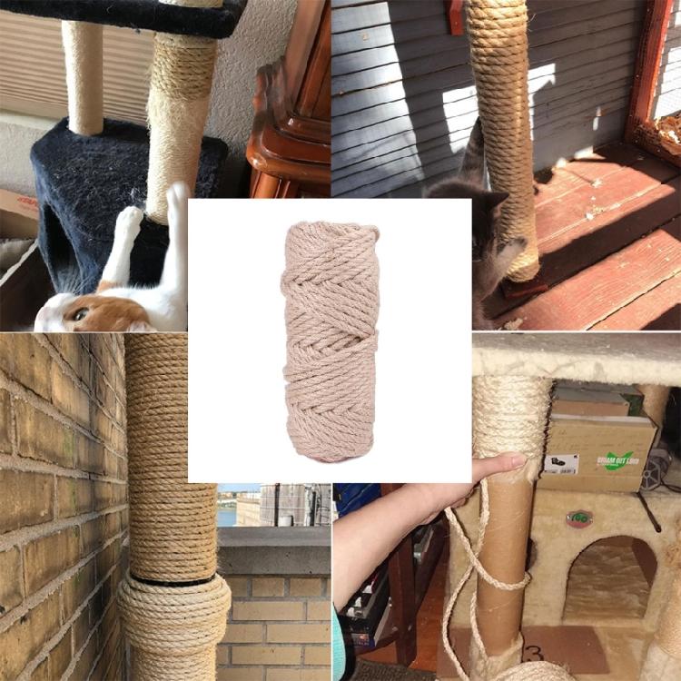 Versatile Sisal Rope for Household and Garden Cat Scratching Post Accessories