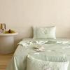 Light Luxury Tencel Summer Quilt Set - Cartoon Rabbit Cool Kids' Blanket