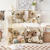 Vikama Easter Embroidered Bunny Pillow Cover Set Cozy Aesthetic Pillowcases For Bedside Couch Living Room Home Decoration