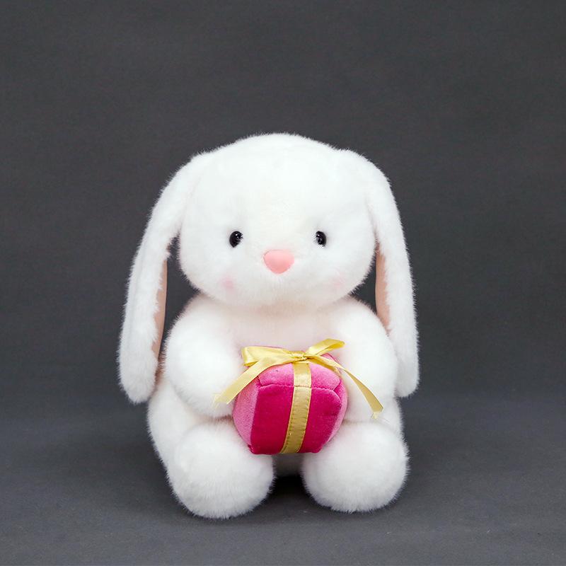 

Cute Rabbit Hug Plush Toy with Cute Sagging Ears Rabbit Doll Claw Machine Pillow Doll Birthday Gift 25cm0.2kg