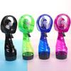 Portable Hand Held Battery Power Fan Air Water Mist Bottle Cooling Spray Office Desk Air Misting Spray Fan
