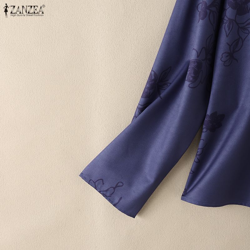 ZANZEA Women Hoodies Casual Long Sleeve Thin Cardigan Blouse