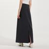 Autumn Winter Slim Fit Slit Midi Skirt