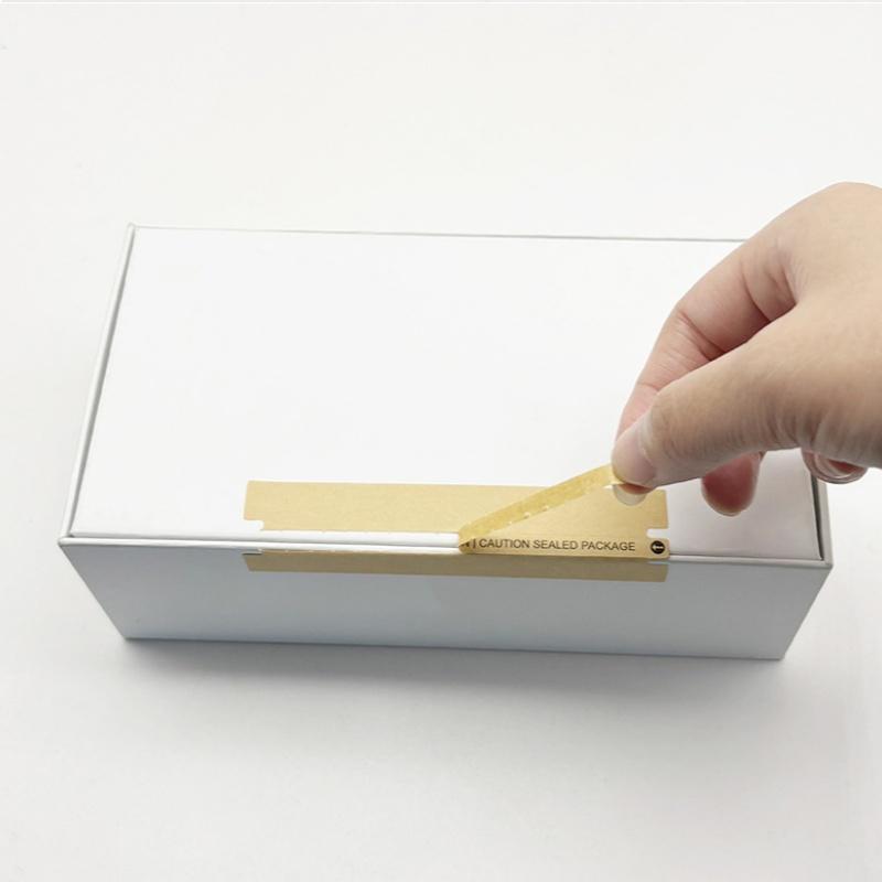 NEW 100Pcs/Roll Tamper-Proof Sealing Stickers Security Labels For Packages Mail Documents,3 X 10cm