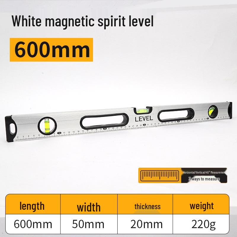 High-Precision Cast Aluminum Magnetic Spirit Level Measuring Tool