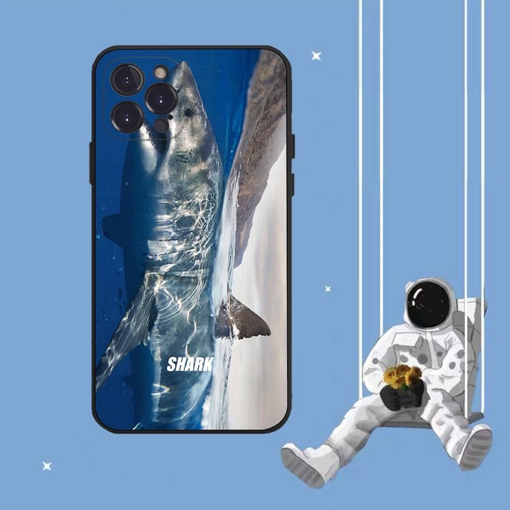 Shark Phone Case For iPhone 14 11 12 13 Mini Pro XS Max Cover 6 7 8 Plus X XR SE 2020 Funda Shell