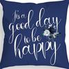 Retro American Plant Floral Print Linen Pillow Case Living Room Sofa Car Pillow Cushion