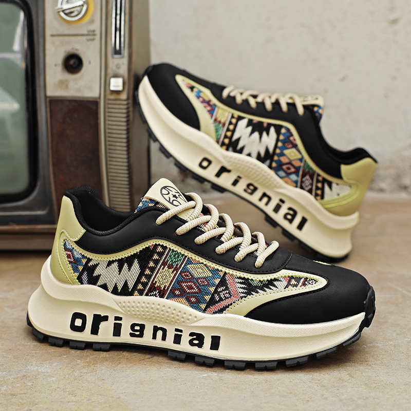 Fashion Thick-heeled Ventilation Men Training Shoes Basketball Baskettes Sports Sneakers Husband Different Basctt Top Sale Workout