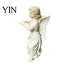 Indoor Plant Pot Accents Vintage Angel Girl Statue, Planter Climber Cute Outdoor Waterproof Sculpture Resin Figurine for Flower Edge Decor