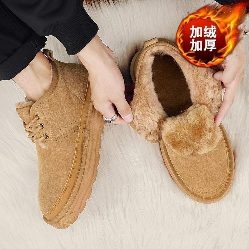 Snow boots winter piled thickened warm cotton shoes casual shoes outdoor sports shoes