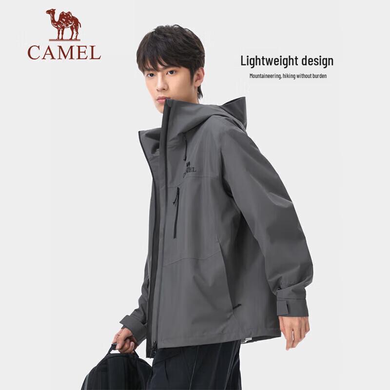 CAMEL Outdoor Hardshell Windproof Rainproof Jacket