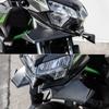 New Motorcycle Front Spoiler Fairing Winglet Aerodynamic Wing Cover Trim For Kawasaki Z650 Z 650 Z650 2021 2022 2023 2024