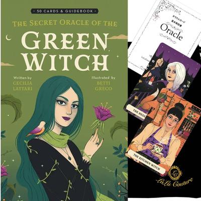The Secret Oracle of the Green Witch Witch Oracle Tarot Cards Japanese Instruction Manual [Authentic]