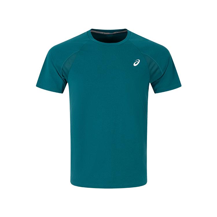 New ASICS T Shirts Men's Cyan 2031F359-400