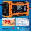 Intelligent 12V Pulse Repair Battery Charger with Screen Display for Motorcycle and Car