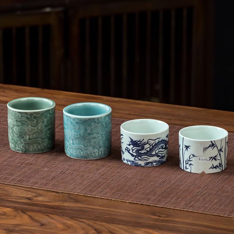 Jialang Celadon Ceramic Tea Tasting Cup