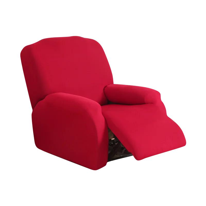 4 pieces Recliner Sofa Cover for Living Room Elastic Reclining Chair Cover Protection Lazy Boy Relax Armchair Cover