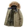 Men's Winter Padded Jacket Men's Casual Loose Tooling Padded Padded Thickened Hooded Jacket Top