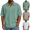 Men's Daily Casual Button Short-sleeved Shirt